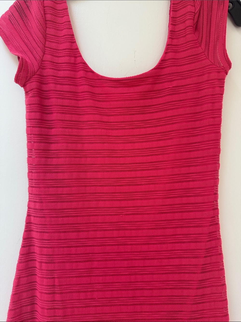 Lilly Pulitzer Raspberry Pink Ribbed Scoop-Neck Maxi Dress - Picture 4 of 10